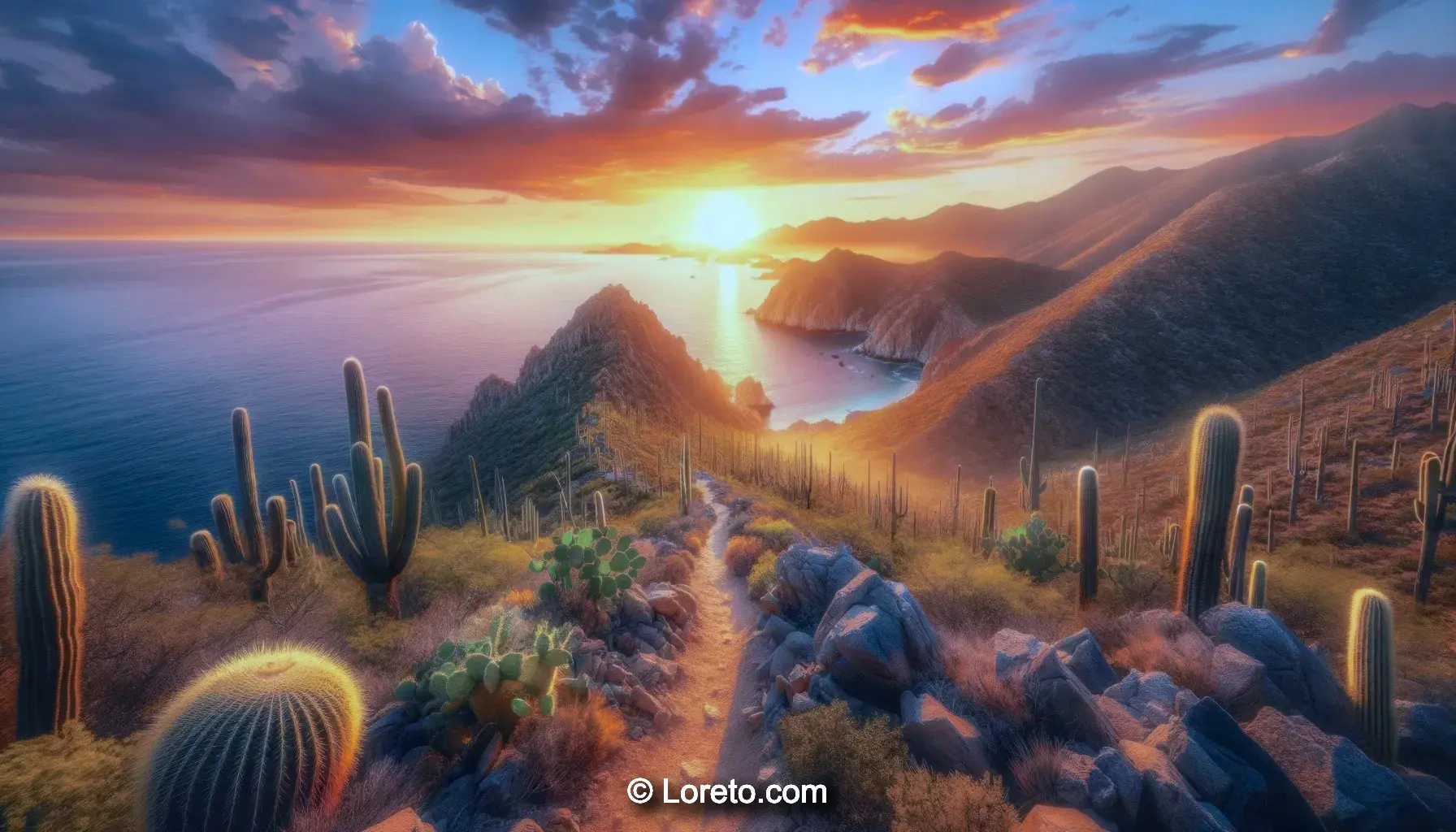 Baja Island Hiking Trail
